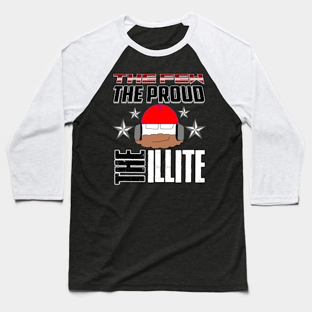 Illite 1 Baseball T-Shirt by TankByDesign